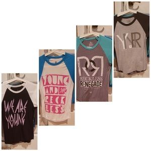 Young & Reckless shirts